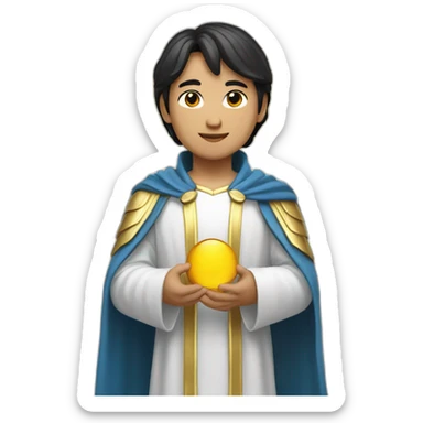 Asian archangel gabriel sticker