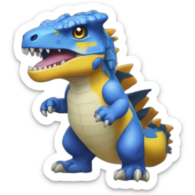 agumon guilon vmon sticker