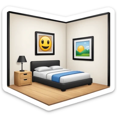 order in the room sticker