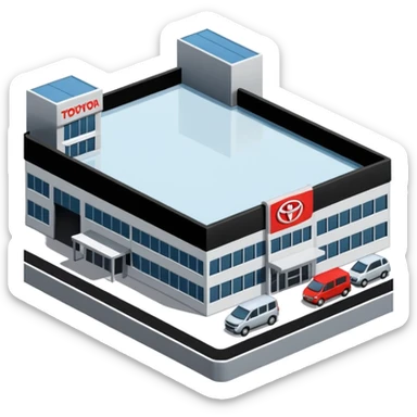 Fancy Toyota Distribution centre sticker