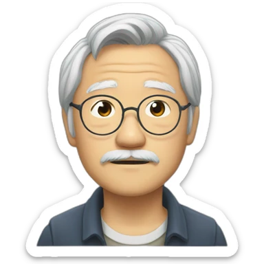 hayao-miyazaki sticker