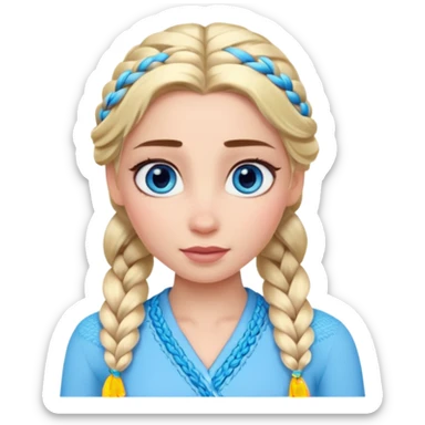 elsa frozen disney sticker