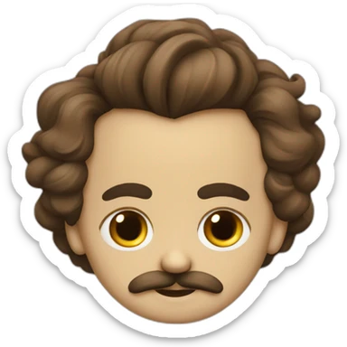 love with nietzsche sticker