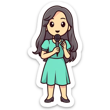 Nana from the anime nana sticker