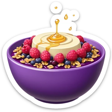 Açai Bowl sticker