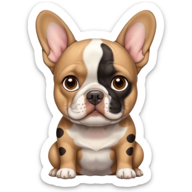 Bouledogue français merle sticker