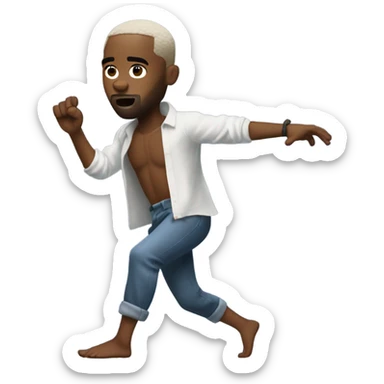 Frank ocean doing “what the sigma”  sticker