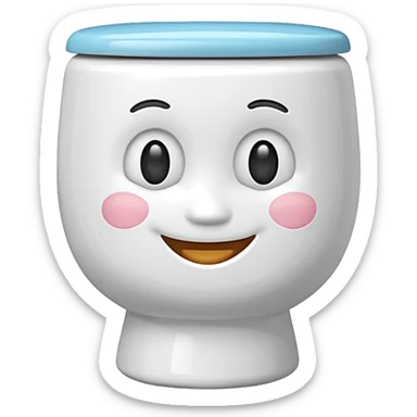 Skibidi toilet sticker