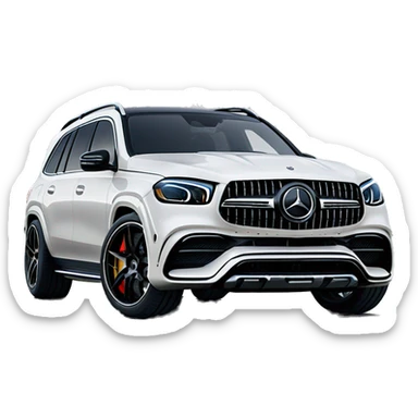 mercedes amg gls 2023 sticker