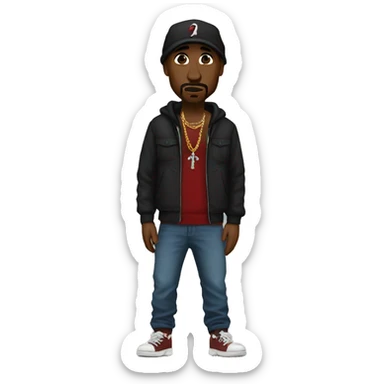 metis tupac full body sticker