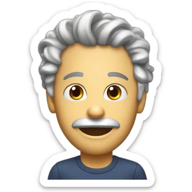 Logo que diga a las pastas con Gustavo  sticker