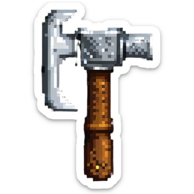 mjolnir thor's hammer sticker
