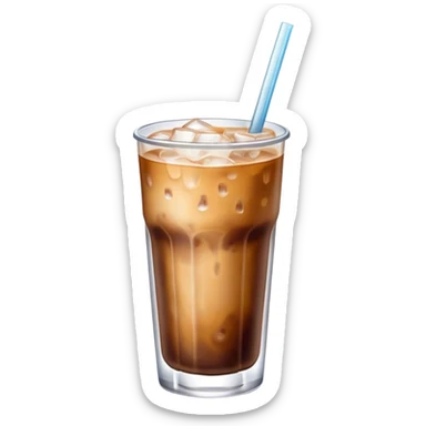 Iced coffe sticker