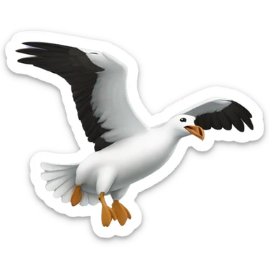 Flying Albatross sticker