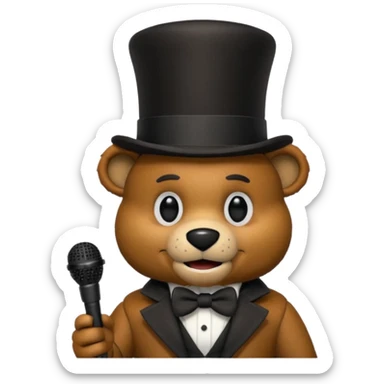 freddy fazbear sticker