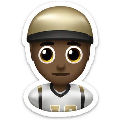 New Orleans saints football  sticker