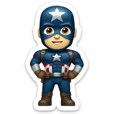 Captain America  sticker