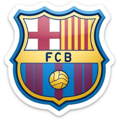 Que el emoji sea del FC barcelona sticker