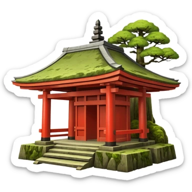 Shinto Shrine sticker