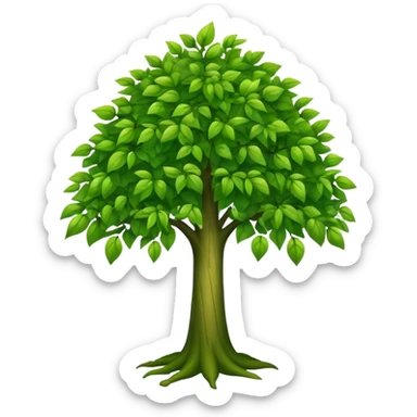 árbol sticker