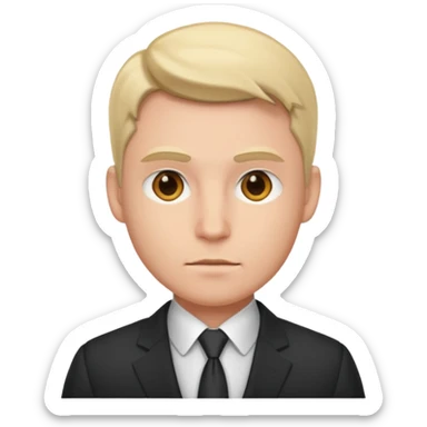 floglotse im anzug sticker