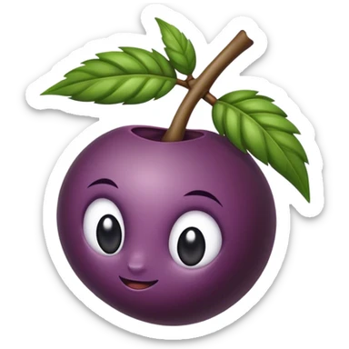 acai berry sticker