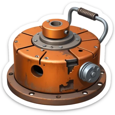 Make a landmine sticker