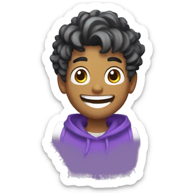 laughing emoji on twitch streamer qellox sticker