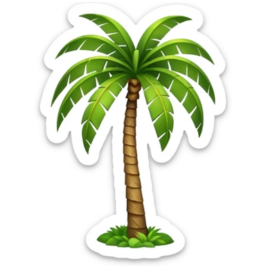 palm tree sticker