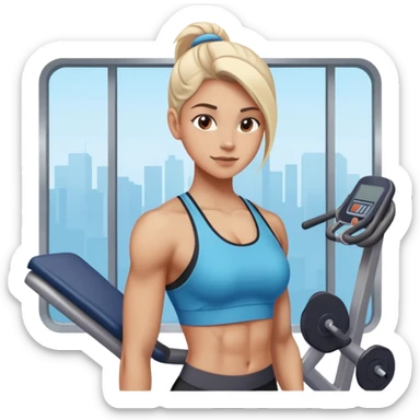 Gym  sticker