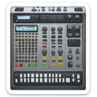 Drum machine  sticker
