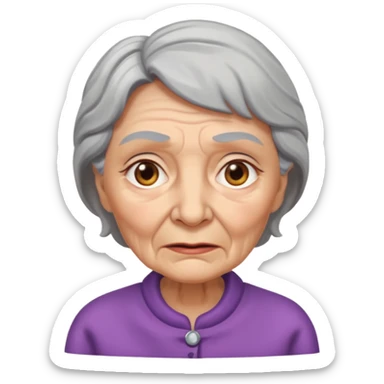 verguenza abuela sticker
