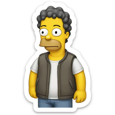 Moe simpson sticker