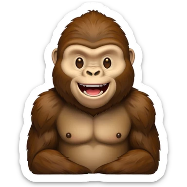 Can you make a gorilla tag emoji sticker