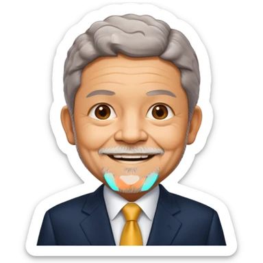 Lula, Brazilian President sticker