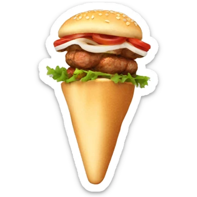A kebab sticker