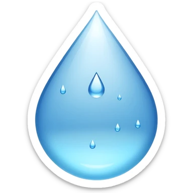 Bouteille d’eau sticker