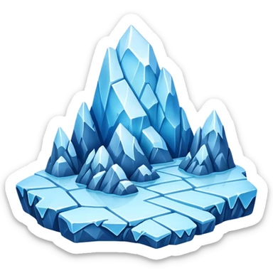 glacier sticker
