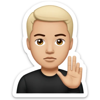 Disagree  bitmoji sticker