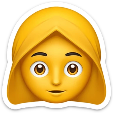 Gülümseyen suratın arkasında hafifçe gözüken ağlayan yüz sticker