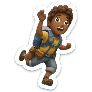 Up una aventura de altura sticker