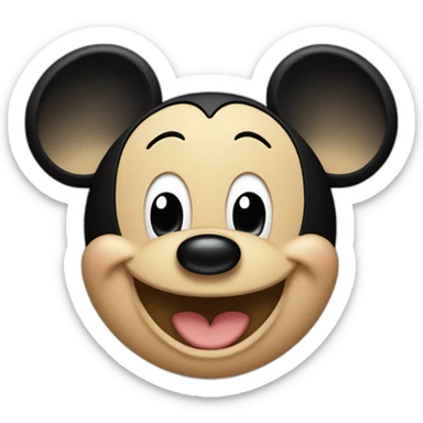 Micky mouse sticker