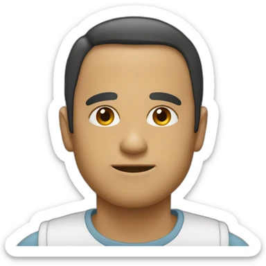 humano cansado sticker