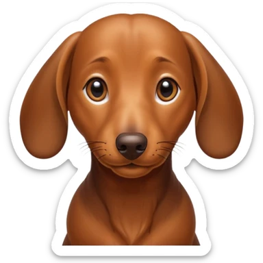 Perro salchicha sticker