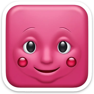 Cranberry pink sticker