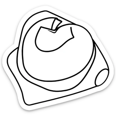 Mac and Chesser as sticker-style cartoon duo with bold outlines sticker