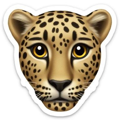 leapord sticker