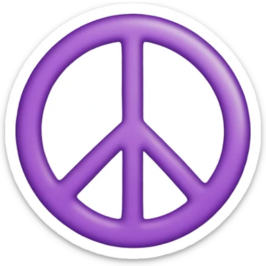 upside down peace sign ✌️  sticker