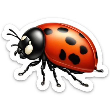 ladybird sticker