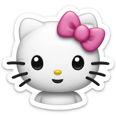 Hello kitty sticker